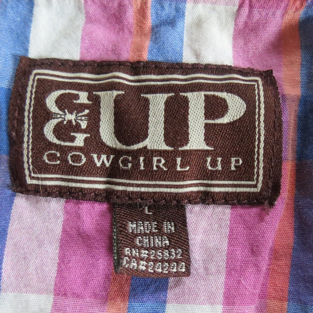 Pearl snap western shirt